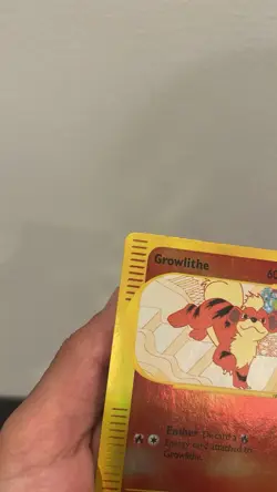Growlithe 051/147 Aquapolis Reverse Holo English 2002 Uncommon 60 HP - Image 5