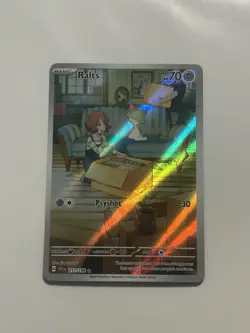 Pokemon TCG Ralts 211/198 Scarlet & Violet Base Set Illustration Rare Near Mint - Image 1