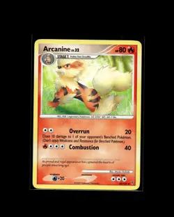 Arcanine 50/147 U Supreme Victors Pokemon 2009 EN MP - Image 1