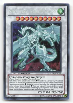 Yugioh Shooting Star Dragon CT07-EN004 Secret Rare Limited NM - Image 1