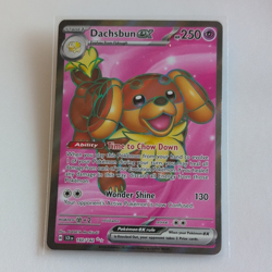 Pokemon Dachsbun ex 160/142 Sv07: Stellar Crown Secret Rare Holo English 250 HP - Image 1