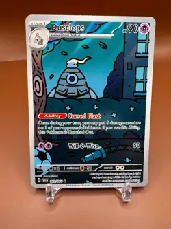 Dusclops 069/064 Illustration Rare Shrouded Fable Pokemon Holo Near Mint - Image 1