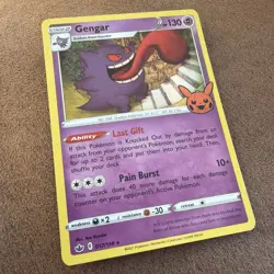 Pokemon TCG Gengar 057/198 Chilling Reign Holo Rare English - Image 1