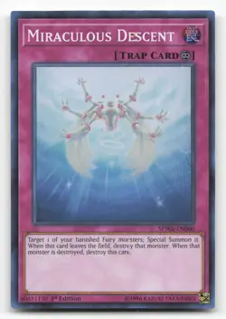 Yugioh Miraculous Descent SPWA-EN060 Super Rare 1st Edition NM - Image 1