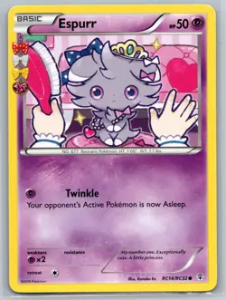 Espurr RC14 Generations 2016 Radiant Collection Common NM / LP - Image 1