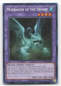 Yugioh Mudragon of the Swamp (Secret Rare) RA01-EN028 Secret Rare 1st Edition NM - Image 1