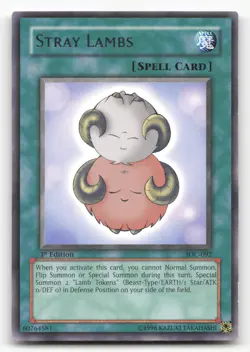 Yugioh Stray Lambs IOC-092 Rare 1st Edition NM - Image 1