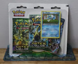 Pokemon xy fates collide 3 pack blister Sealed froakie - Image 1