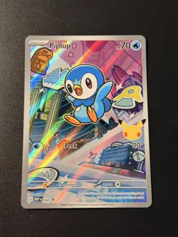 Piplup 2025 Pokemon MEP Black Star Promos #042 - Image 1