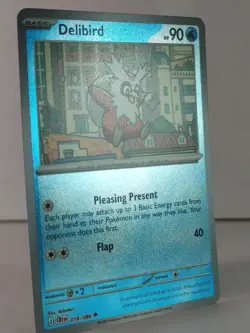 Delibird - reverse holo - ME: Chaos Rising #018 - POKEMON - NM - U Pick - Image 1