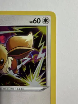 Eevee SWSH118 Holo Promo Sword & Shield Promo Pokemon Holo Near Mint - Image 4