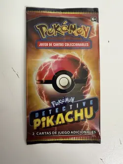 Lot of 106 Pokemon Detective Pikachu 2 Card Packs Spanish Spain Version - Image 3