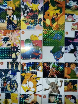 Pokemon Pocket Monsters Japanese Vending Prism Stickers Lot of 50 complete set - Image 4