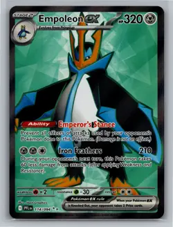 Pokemon ME02: Phantasmal Flames #114/094 Empoleon ex - Image 1