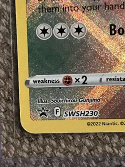 Pokemon TCG Radiant Eevee SWSH230 Sword & Shield Promo Holo English 90HP - Image 5