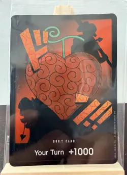 DON!! Card Op-Op Fruit Devil Fruits Coll. Vol.3 One Piece Promo OnePiece Foil NM - Image 1