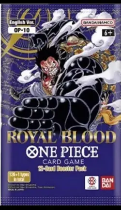 One Piece TCG – Royal Blood OP-10 Booster Pack | English | Factory Sealed - Image 1