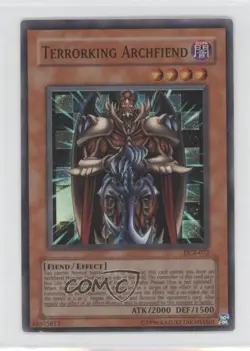 Terrorking Archfiend Unlimited YuGiOh Dark Crisis #DCR-072 2003 READ - Image 1