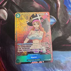 Bandai One Piece Nami Alternate Art Foil OP02-036 Paramount War 5000 Power - Image 1