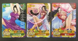 One Piece Berry Match IC Boa Hancock Promo 3 Card Set Japanese Trading Card - Image 1