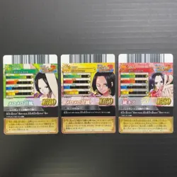 One Piece Berry Match IC Boa Hancock Promo 3 Card Set Japanese Trading Card - Image 2