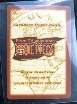 One Piece Carddass Hyper Battle H-P1 Not for Sale Straw Hat Pirates Promo 2001 - Image 3