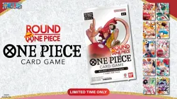 Round 1 x One Piece Collab Promo Pack ✅ CONFIRMED PREORDER 7/21/26 SHIPPING - Image 1