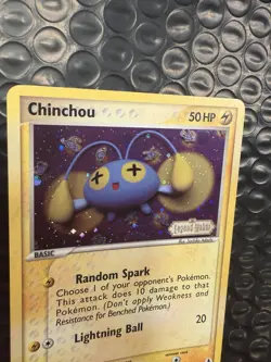 Chinchou 50/92 Legend Maker Reverse Holo Eng Common Basic 50 HP - Image 2