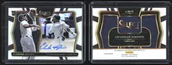 2025 Panini Select Baseball Chandler Simpson RC Auto Silver Holo Prizm Rays - Image 3