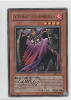 Infernalqueen Archfiend (R) Unlimited YuGiOh Dark Crisis #DCR-071 2003 READ - Image 1