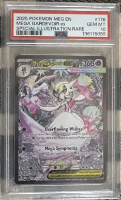 Pokemon Mega Gardevoir Ex SIR #178 PSA 10 Gem Mint - Image 1