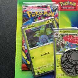 Pokemon TCG Enhanced 2-Pack Blister Oddish Vileplume Gloom Promo Factory Sealed - Image 4