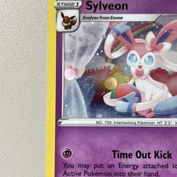Pokemon Sylveon SWSH211 Sword & Shield Black Star Promo - Image 2