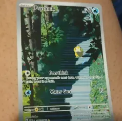 Pokemon TCG Psyduck 175/165 SV 151 Illustration Rare Full Art Holo English - Image 1