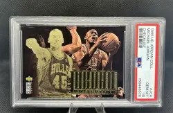Michael Jordan 1995 UD Collectors Choice Jordan Checklist PSA 10 POP 33 #JC4 - Image 1