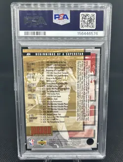 Michael Jordan 1995 UD Collectors Choice Jordan Checklist PSA 10 POP 33 #JC4 - Image 2