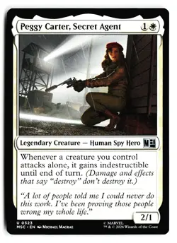 Peggy Carter, Secret Agent 523 MSC Magic: The Gathering - Image 1