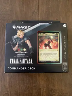 Magic the Gathering Final Fantasy Commander Deck Cloud Limit Break NEW MTG FF - Image 1
