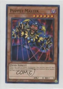Puppet Master 1st Ed. YuGiOh Structure Deck: Sacred Beasts #SDSA-EN014 - Image 1