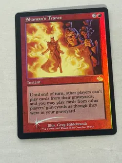 MTG FOIL Shaman's Trance Judgment Magic the Gathering - Image 1