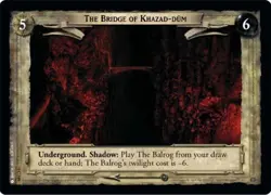 LOTR: The Bridge of Khazad-Dum [Ungraded] LOTR: Fellowship of the Ring Lord of t - Image 1