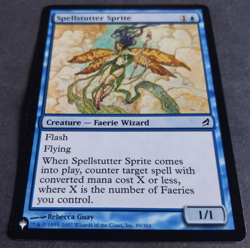 MTG Spellstutter Sprite | The List Reprints | NM | Blue Faerie | Commander | - Image 2