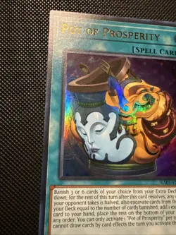Yugioh Pot of Prosperity RA01-EN066 Ultra Rare 1st Ed - Image 2