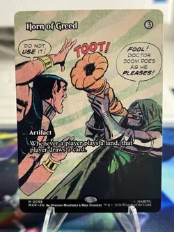 Horn of Greed Marvel Universe Eternal Borderless Mythic Rare - Image 1