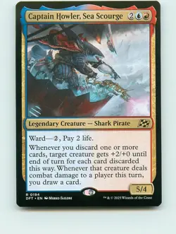 Captain Howler, Sea Scourge - R194 - MTG - Aetherdrift (DFT) - Image 1