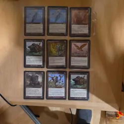 Artifact Creature x16 Thopter Squadron Thran Golem MTG English Regular - Image 1