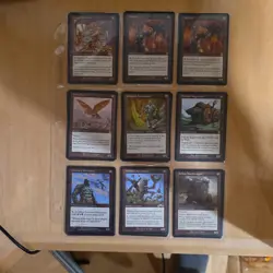 Artifact Creature x16 Thopter Squadron Thran Golem MTG English Regular - Image 2