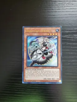 Yugioh Justice Hunters - Dracotail Lukias - Ultra Rare - JUSH-EN001 - Image 1