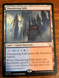 2024 Magic The Gathering Murders at Karlov Manor #0269 Thundering Falls - Image 1