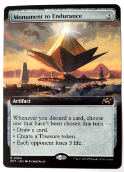 Monument to Endurance (Extended Art) - Aetherdrift (DFT) - EN - R 0394 - Image 1